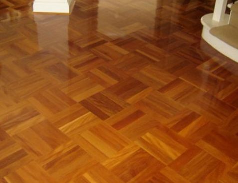 Brushbox parquetry Timber floor Residential